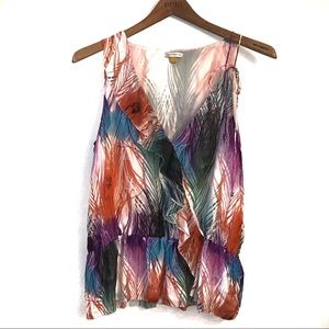 Anthropologie Leifsdottir Sleeveless Silk  Top